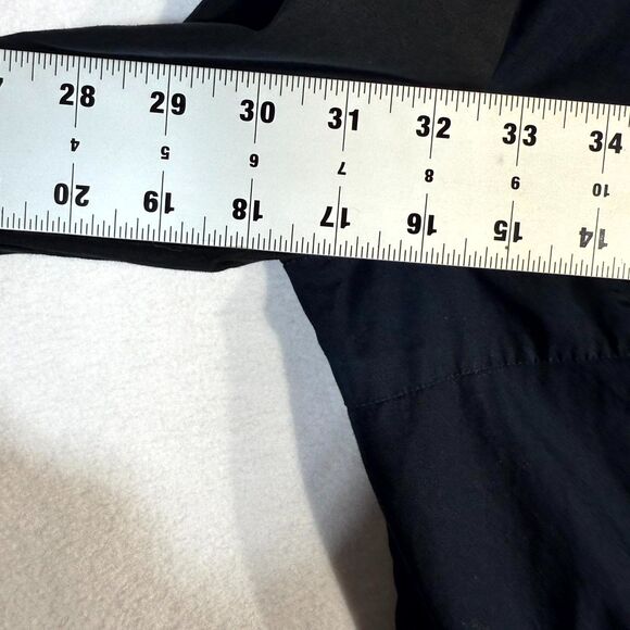 Burberry London Women's Dark Blue Button Up Shirt Made In‎ Italy Size 8 - Picture 11 of 13